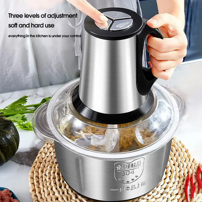 Mini Meat Grinder & Food Chopper – Heavy-Duty Kitchen Processor